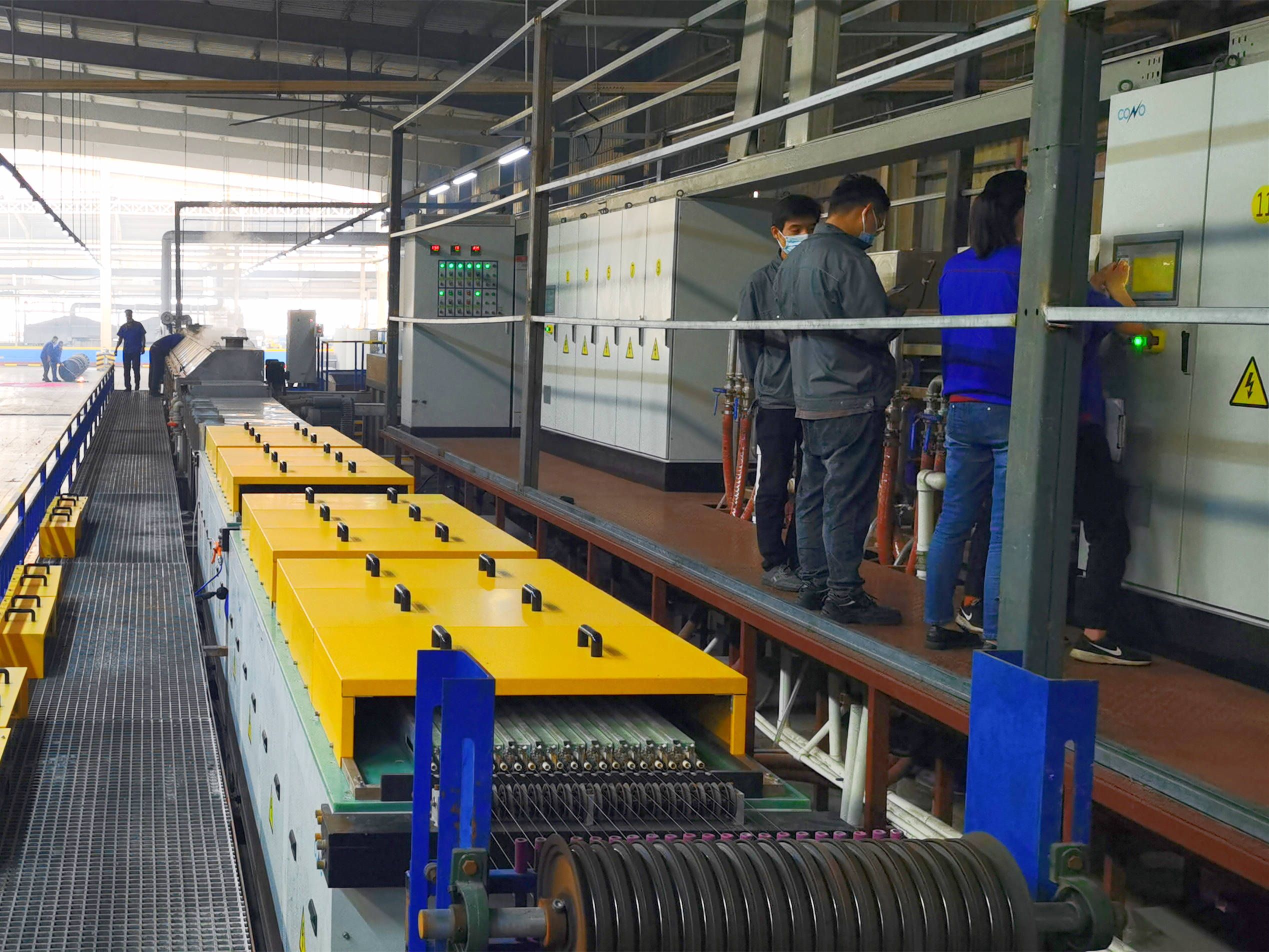 感應(yīng)熱處理生產(chǎn)線(xiàn)